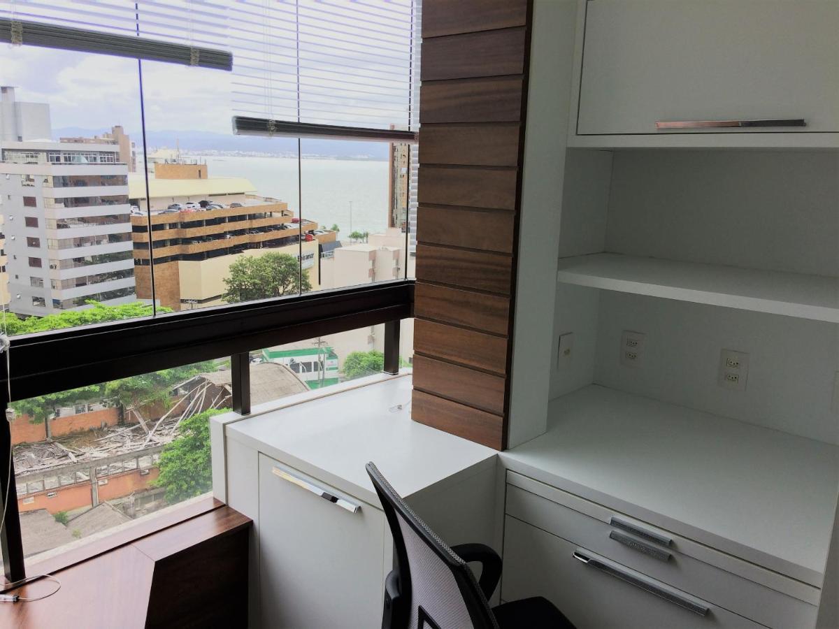 Appartement Apartamento Fino Com Vista Para Beiramar à Florianópolis Extérieur photo